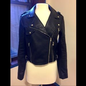 Zara Faux Leather Jacket